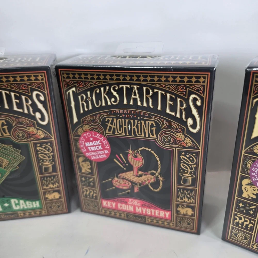 Zach King Trickstarters Magic Kit Complete Set of 4 theory11 New NIB Illusion